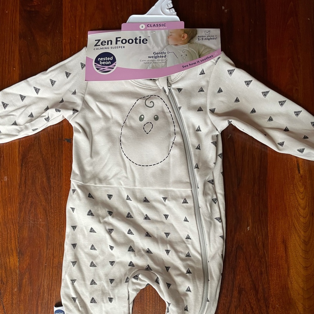 Nested bean sleep suit